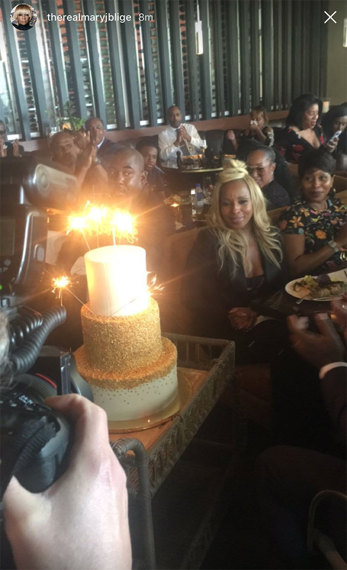 Mary J Blige's Hollywood Star Reveal and 40th Birthday